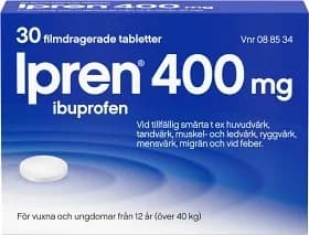 Ipren, filmdragerad tablett 400 mg 30 st